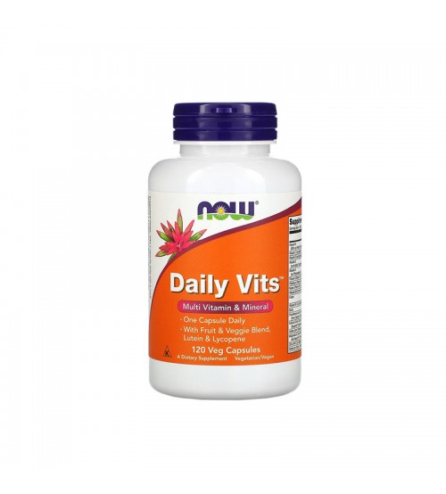 Ежедневные витамины Now Foods Daily Vits Multi Vitamin & Mineral 120caps